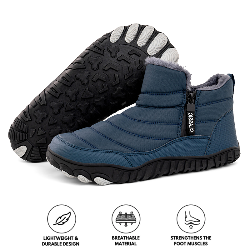 Insulated Snow Boots for Men – Waterproof & Non-Slip Comfort 7