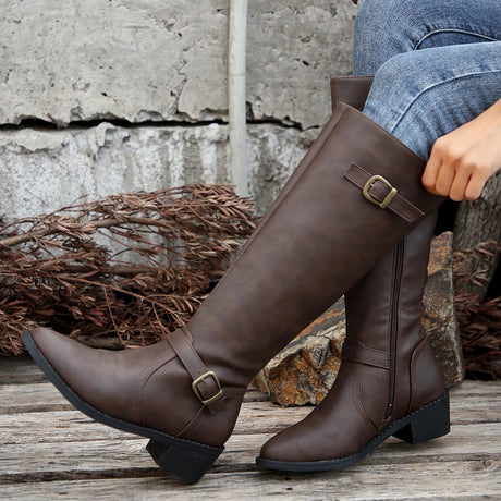 Knee-High Riding Boots for Women – Chic & Comfortable
