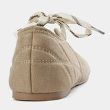 Lace-Up Ballet Flats for Women – Stylish & Comfortable