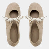Lace-Up Ballet Flats for Women – Stylish & Comfortable