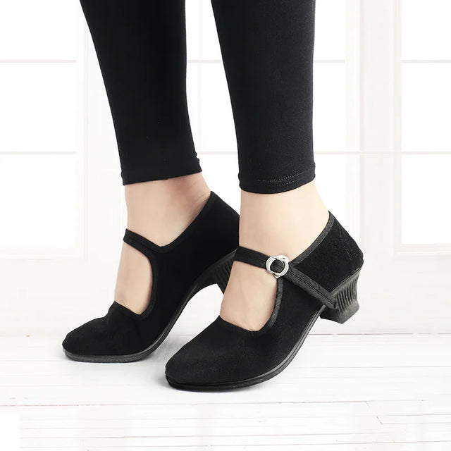 Lace-Up Dance Sneakers for Women – Comfortable & Versatile for Ballet, Latin & Ballroom