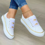 Lace-Up Low-Top Sneakers for Women – Stylish & Comfortable Everyday Wear