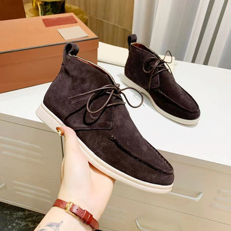 Lace-Up Short Boots for Women – Stylish & Comfortable Footwear