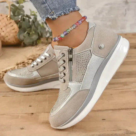 Lace-Up Sneakers for Women – Stylish & Comfortable Everyday Footwear