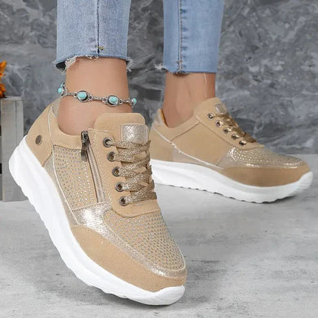 Lace-Up Sneakers for Women – Stylish & Comfortable Everyday Footwear