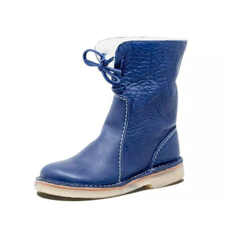 Lace-Up Snow Boots for Women – Cozy & Stylish for Winter