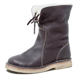 Lace-Up Snow Boots for Women – Cozy & Stylish for Winter