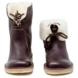Lace-Up Snow Boots for Women – Cozy & Stylish for Winter