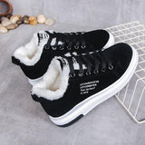 Lace-Up Suede Sneakers for Women – Cozy & Stylish Comfort