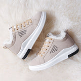 Lace-Up Suede Sneakers for Women – Cozy & Stylish Comfort