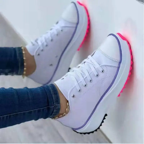 Lace-Up Casual Sneakers for Women – Stylish & Comfortable Bareroots Footwear