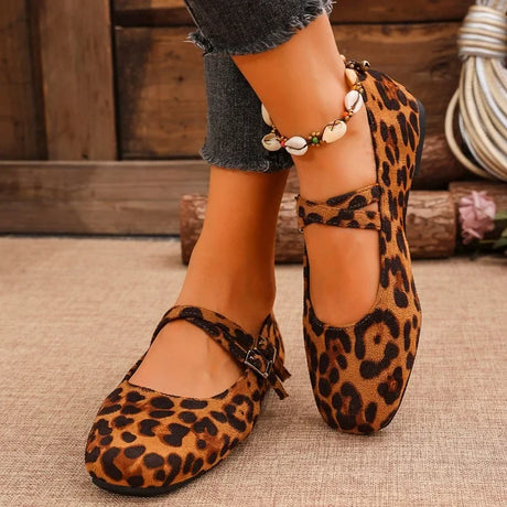 Leopard Print Ballet Flats for Women – Stylish & Comfortable Ballerina Shoes