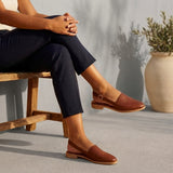 Woven Slingback Loafers – Casual Lightweight Comfort Slip-On Flats