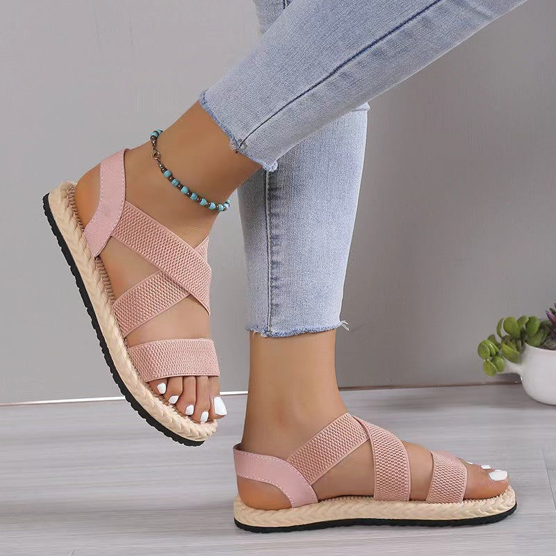 Lightweight Flat Sandals for Women – Comfortable & Stylish Summer Footwear