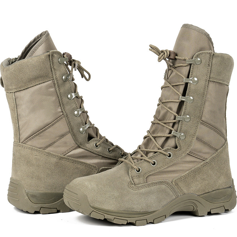 Lightweight High Top Combat Boots for Men – Agility & Comfort