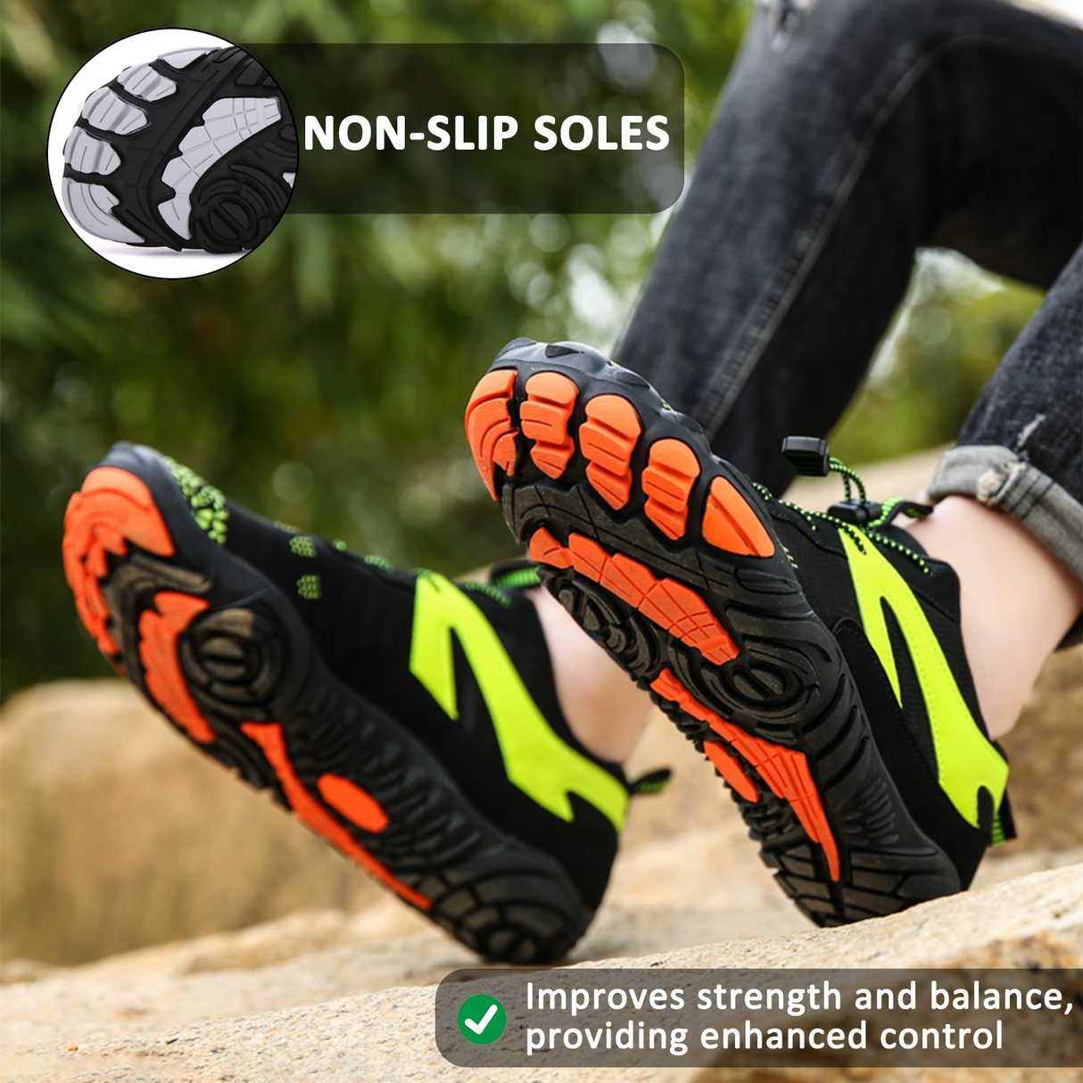 Lightweight Barefoot Hiking Shoes for Unisex – Natural Comfort & Flexibility 1