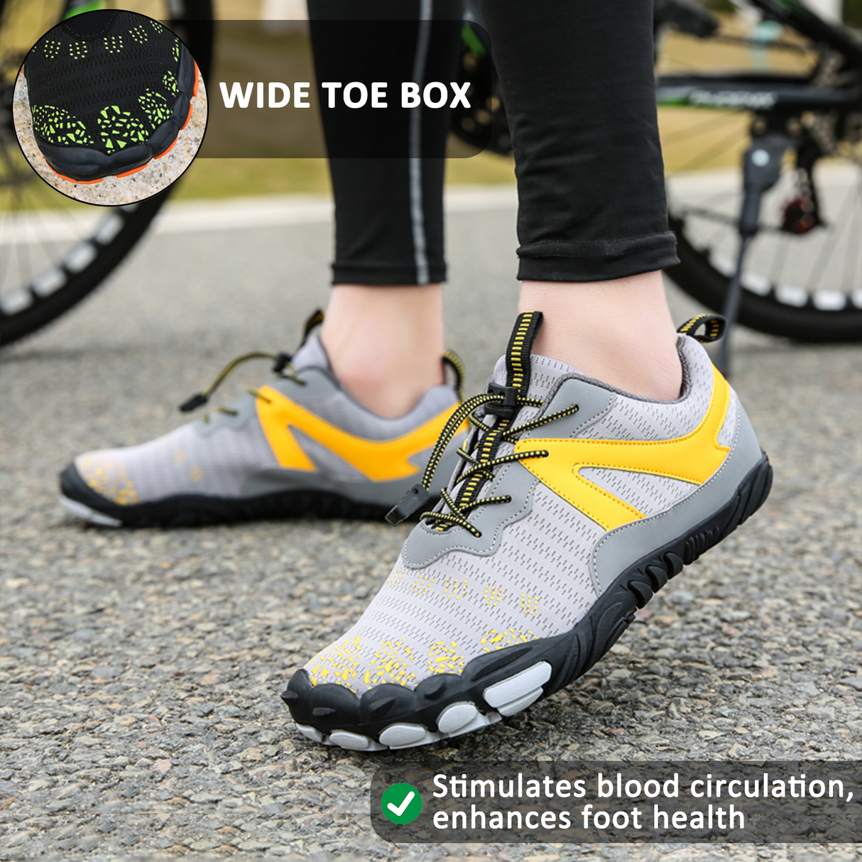 Lightweight Barefoot Hiking Shoes for Unisex – Natural Comfort & Flexibility 2