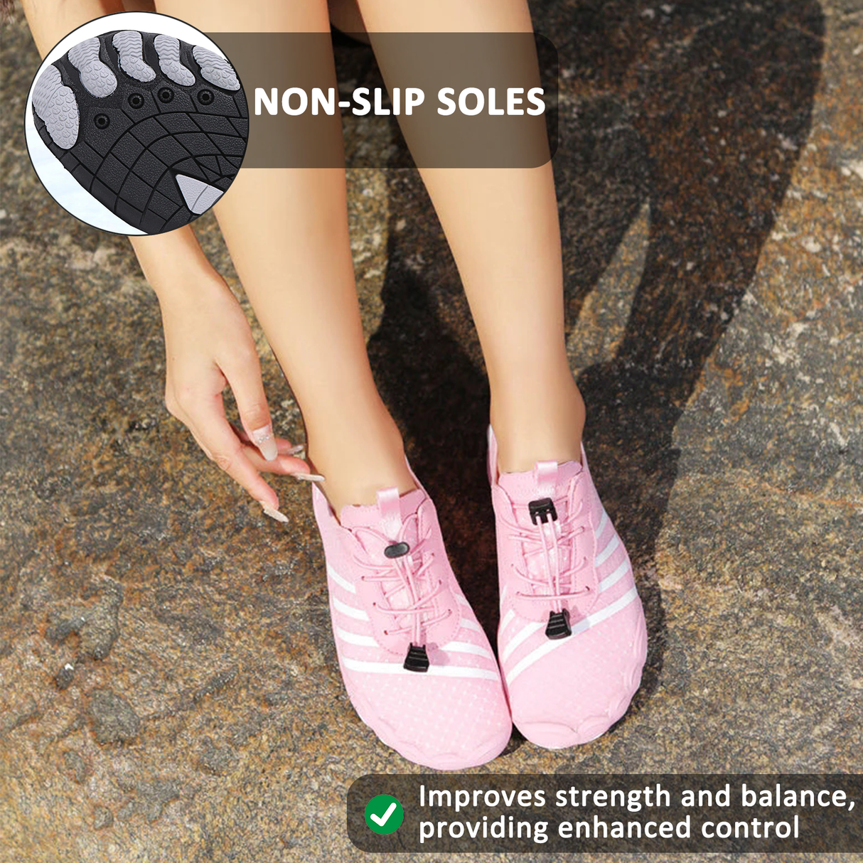 Lightweight Barefoot Water Shoes for Unisex – Breathable & Non-Slip Comfort 3