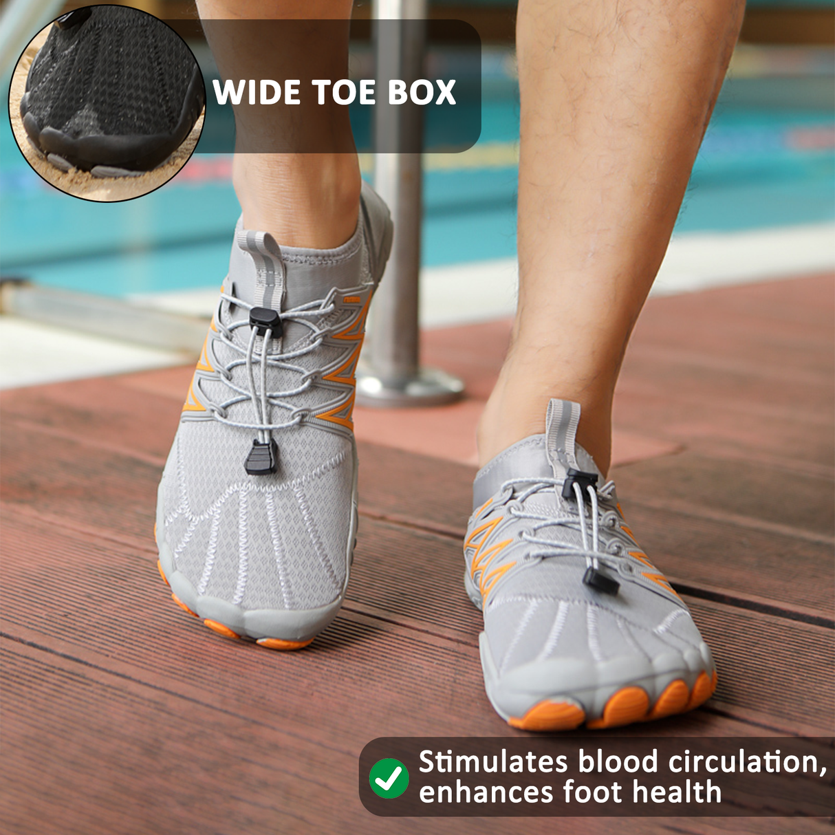 Lightweight Barefoot Water Shoes for Unisex – Natural Comfort & Flexibility 2