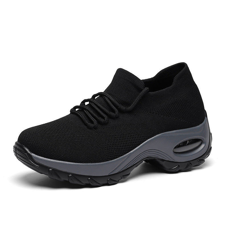 Lightweight Flying Knit Sneakers for Women – Breathable & Versatile Comfort 11