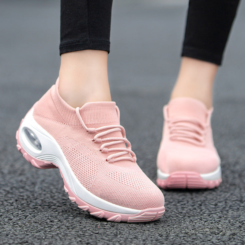 Lightweight Flying Knit Sneakers for Women – Breathable & Versatile Comfort 9