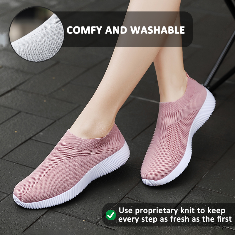 Lightweight Slip-On Shoes for Women – Breathable & Comfortable 4