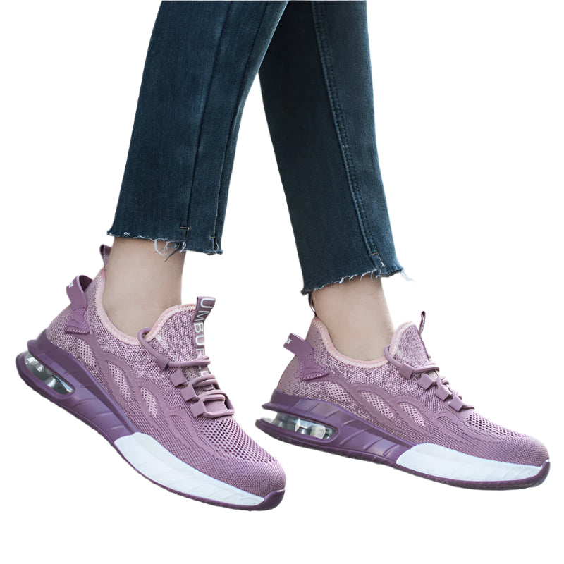 Lightweight Steel Toe Work Shoes – Women's Safety Sneakers – Breathable & Puncture Resistant
