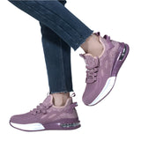 Lightweight Steel Toe Work Shoes – Women's Safety Sneakers – Breathable & Puncture Resistant