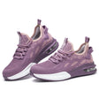 Lightweight Steel Toe Work Shoes – Women's Safety Sneakers – Breathable & Puncture Resistant