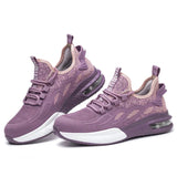 Lightweight Steel Toe Work Shoes – Women's Safety Sneakers – Breathable & Puncture Resistant