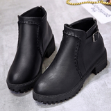 Low Block Heel Ankle Boots for Women – Stylish & Versatile
