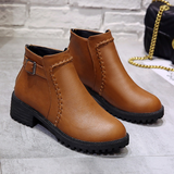 Low Block Heel Ankle Boots for Women – Stylish & Versatile