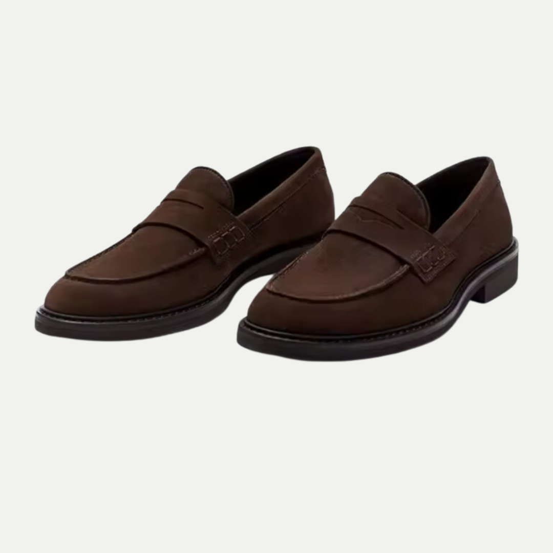 Luxe British Soft Suede Loafers
