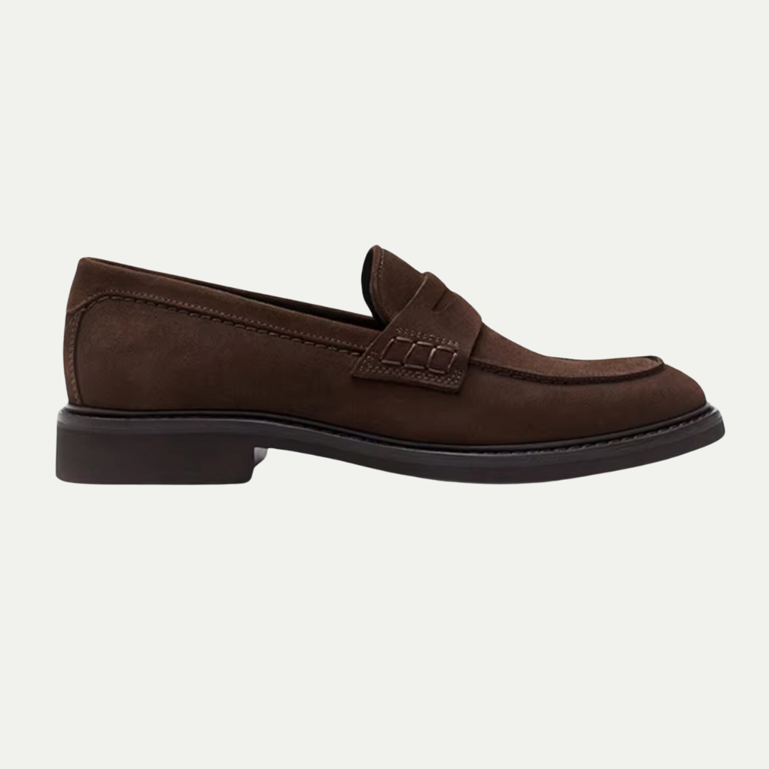 Luxe British Soft Suede Loafers