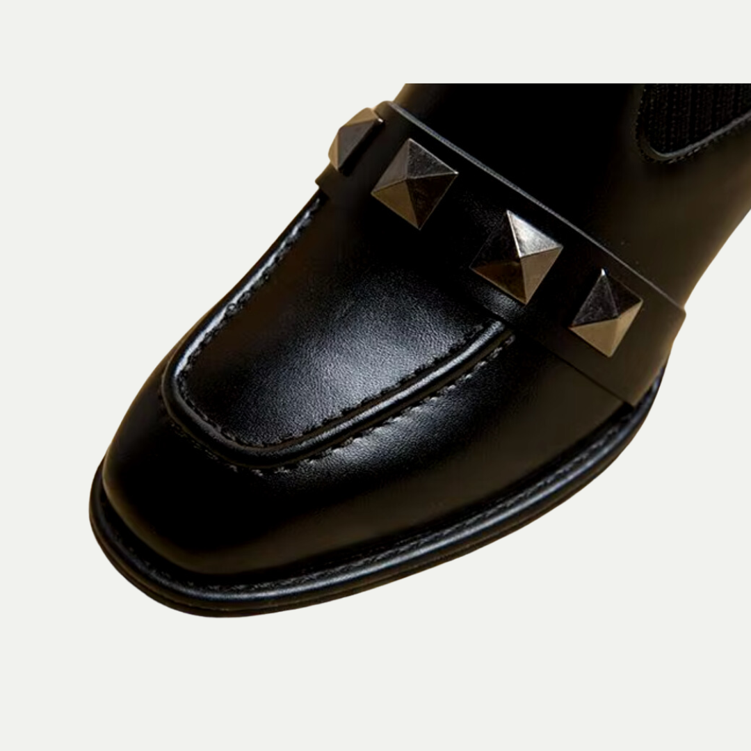 Luxe Elastic Sock Ankle Boots