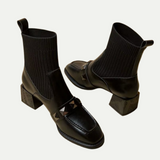 Luxe Elastic Sock Ankle Boots