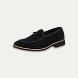 Men Old Money Cow Suede Leather Loafers Slip On