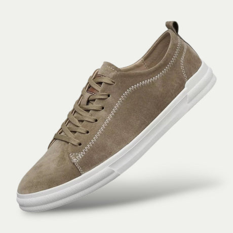 Men Waterproof Leather Casual Sneakers