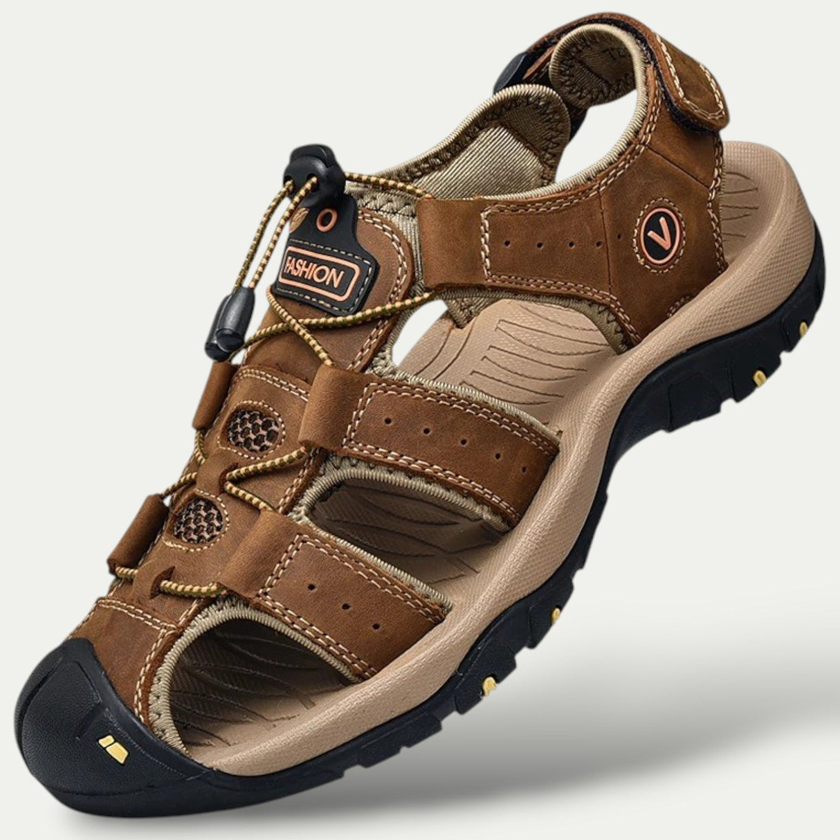 Men's Genuine Leather Outdoor Summer Sandals