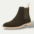 Men's Genuine Suede Leather Chelsea Boots