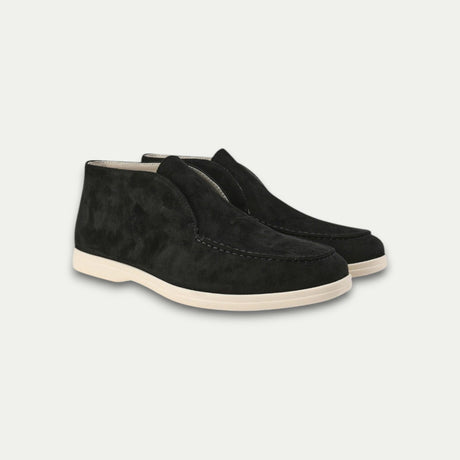 Men's High Old Money Soft® Suede Loafers – Classic Britpop Revival Style