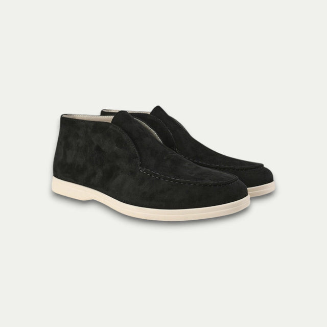 Men's High Old Money Soft® Suede Loafers – Classic Britpop Revival Style