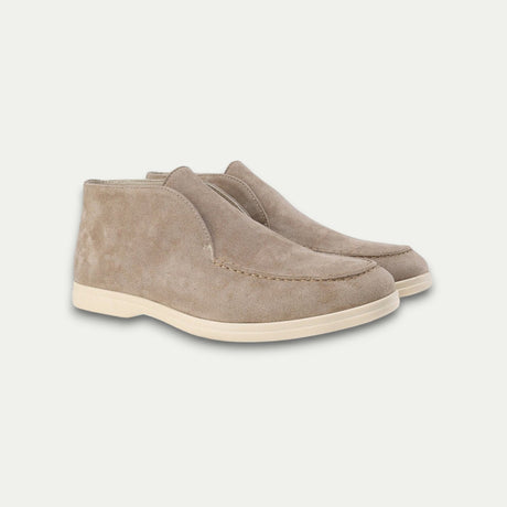 Men's High Old Money Soft® Suede Loafers – Classic Britpop Revival Style