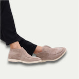 Men's High Old Money Soft® Suede Loafers – Classic Britpop Revival Style