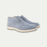Men's High Old Money Soft® Suede Loafers – Classic Britpop Revival Style