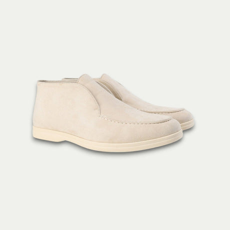 Men's High Old Money Soft® Suede Loafers – Classic Britpop Revival Style