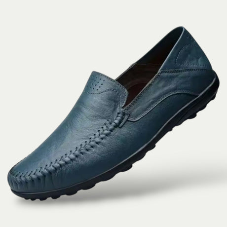Men's Leather Loafers – Luxury Italian Slip-On Boat Shoes