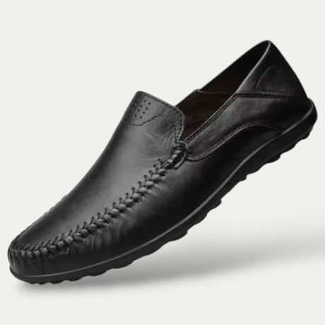 Men's Leather Loafers – Luxury Italian Slip-On Boat Shoes