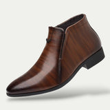 Men's Retro Leather Business Ankle Boots
