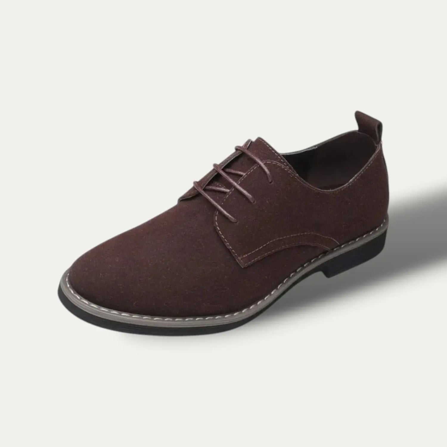 Men's Suede Leather Derby Oxford Boots